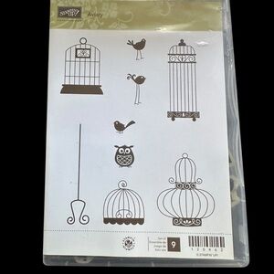 Stampin' Up! Aviary Bird Stamp Set 2 step Stampin’